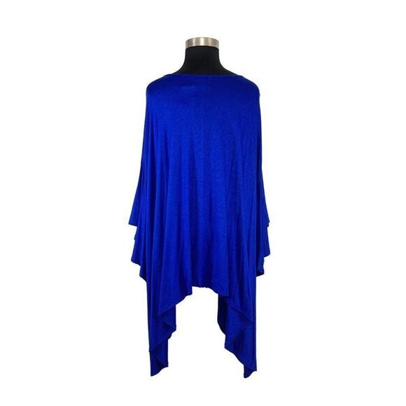 Dare 2b Stylish OS Plus Blue Tunic Top Lagenlook Flared Half Sleeve - Picture 3 of 7